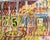 Contemporary “The World I Live In” Abstract Gouache Painting by Red S. For Sale - Image 3 of 8