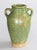 19th Century French Green Glazed Terracotta Olive Jar Urn Vase For Sale - Image 9 of 9