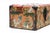 Vintage Chinese Painted Jewelry Box With Metal Mounts For Sale - Image 10 of 16