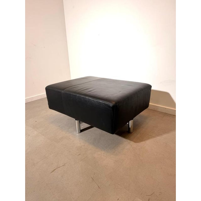 Black Arthe Leather Modular Sofa Bed from Cor, Set of 3 For Sale - Image 8 of 9