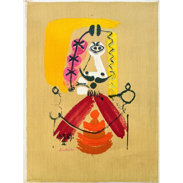 Pablo Picasso, Portraits Imaginaires, 1969, Lithograph For Sale - Image 6 of 7