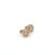 Natural White Sapphire Diamond Stud Earrings 14k Yellow Gold 0.97 TCW Certified For Sale In New York - Image 6 of 11