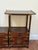 Vintage Pagoda Style Wood Display Cabinets Set, 3 Pieces For Sale - Image 15 of 18