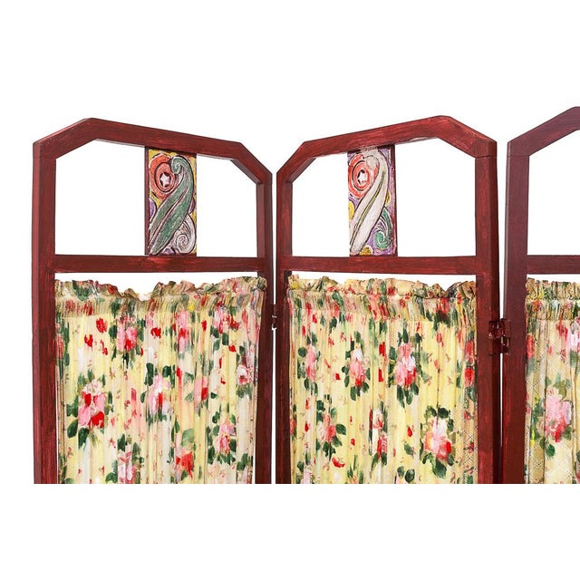 Art Deco Screen, 1930s For Sale - Image 6 of 8