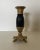 Black Vintage Late 19th Century Solid Brass and Black Candlestick For Sale - Image 8 of 8