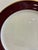 Vintage Pickard Ensemble Burgundy Gold-Trim Dinner Plates, Set of 4 For Sale In Oklahoma City - Image 6 of 12