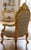 Gold 1960s Throne Chair Gold Leaf Arm Chair For Sale - Image 8 of 10