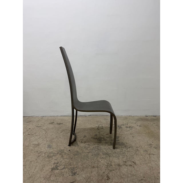 Hothouse Canada Custom Welded Steel Side or Occasional Chair, 1990s For Sale In Miami - Image 6 of 18
