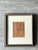 Wood Vintage Portrait Drawing in Frame For Sale - Image 7 of 13