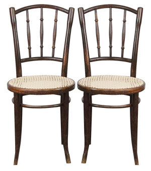 Set of Vintage Bistro Design Chairs from Thonet