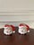 Ceramic Mid-Century Winking Santa Mugs— Set of 4 For Sale - Image 7 of 12