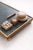 This coffee table boasts a minimalist yet elegant design. The dark granite top, subtly speckled, offers a smooth, robust,...
