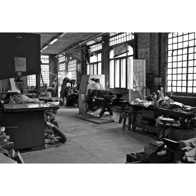 Carlo Moretti Efra Carlo Moretti Contemporary Mouth Blown Clear Murano Glass Table Lamp For Sale - Image 4 of 8