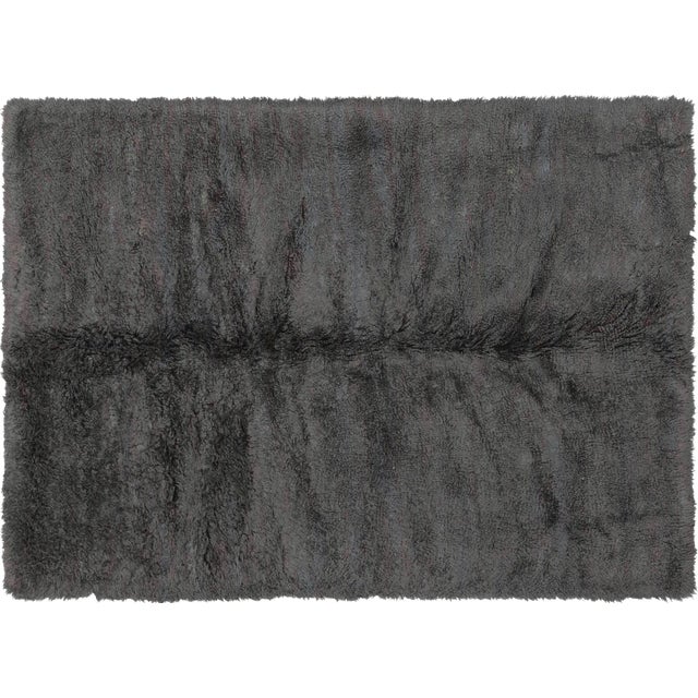 1980s Turkish Shag Rug For Sale