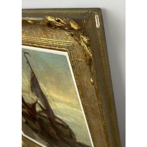 Coastal Boats, Oil, Framed For Sale - Image 15 of 17