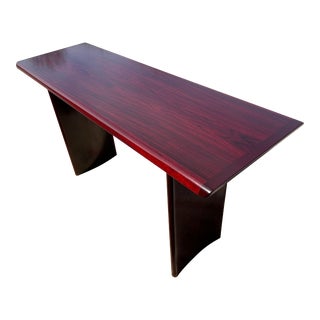 1980s Danish Modern Console Table Timeless Beauty! For Sale
