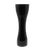 A striking black and white glass hourglass vase. The vase is jet black on the exterior and white on the interior. The vase...