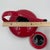 Red 1990s Judith Weber "Dragon Red Classic Tea" Sculptural Ceramic Teapot For Sale - Image 8 of 10