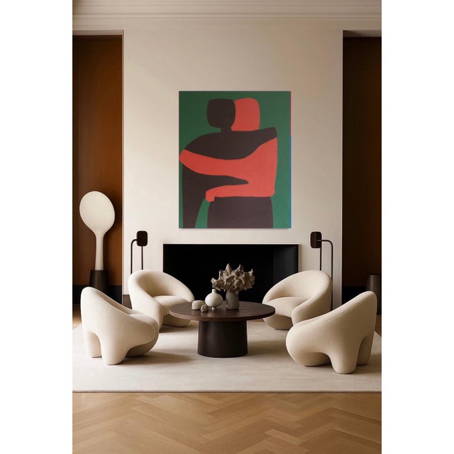 Early 21st Century Bodasca, Can I Hold You Version Verte, 2026, Canvas For Sale - Image 5 of 11