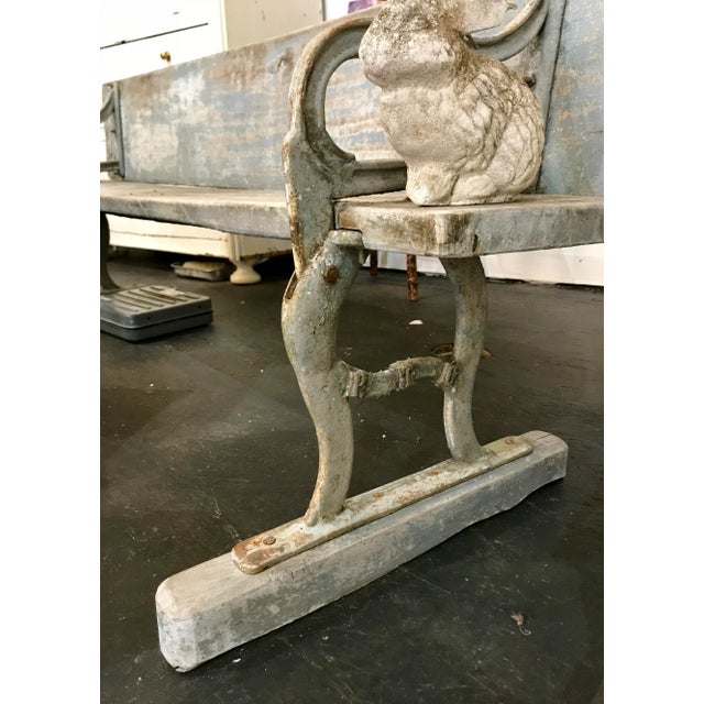 Early 20th Century Vintage American Benches- A Pair For Sale - Image 12 of 13