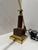 Vintage House of Troy Brass and Wood Counterbalance Piano Desk Lamp For Sale - Image 4 of 9