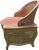 French Antique French Louis XV Cane Wood "Chaise Percée" Commode Potty Chair For Sale - Image 3 of 7