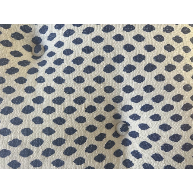 Modern Upholstered Tufted Cocktail Ottoman For Sale - Image 3 of 3