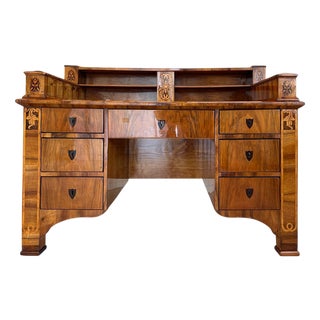 Antique Biedermeier Secretary For Sale