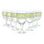 Pfaltzgraff “Summer Breeze” Set of 7 Iced Tea or All Purpose Glasses For Sale