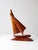 Mid-Century Modern Mid Century Wood Sailboat Sculpture For Sale - Image 3 of 11