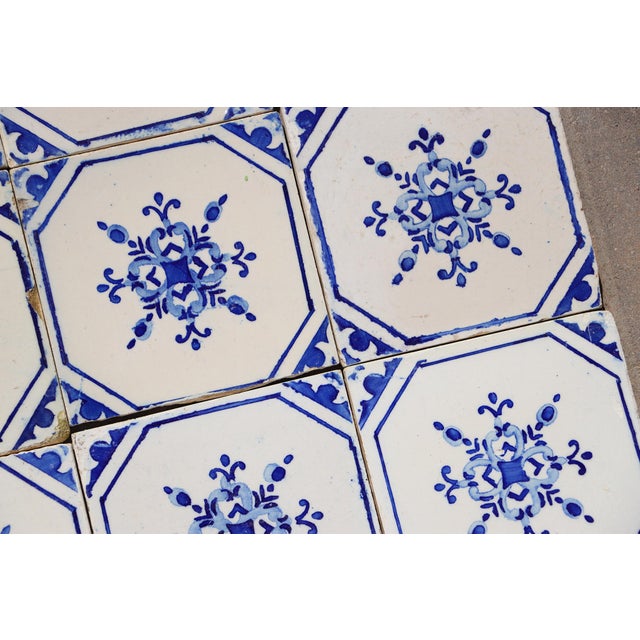 Circa: 1920. Country: Portugal. Material: Earthenware, Tin-glazed pottery. Item condition: Some imperfections along the...