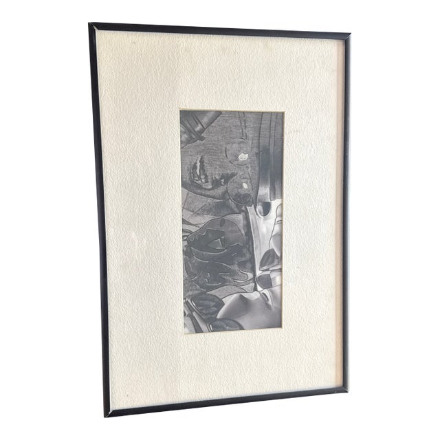 Newel Hunter Original Acrylic Abstract "Coming & Going" – Framed Under Uv Conservation Glass For Sale