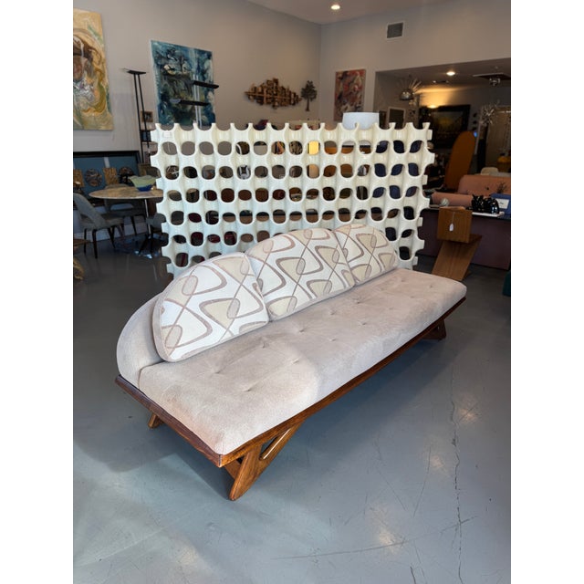 1960's Pearsall Style Gondola Sofa For Sale - Image 13 of 13