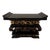 Chinese Laquered Stand With Gilt Decoration For Sale