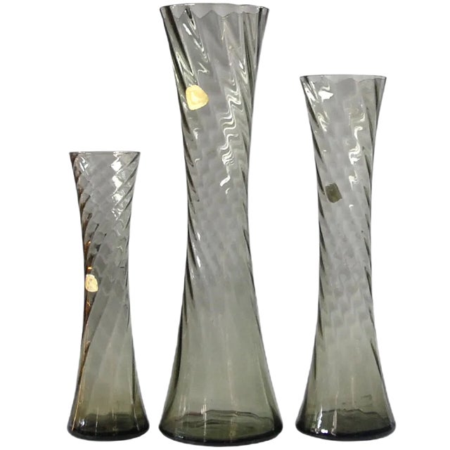 Vases by Alfred Taube, 1960s, Set of 3 For Sale