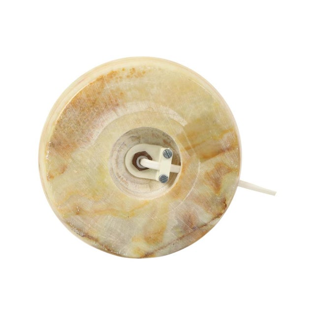 Vintage Table Lamp in Onyx, Marble and Brass, 1960s For Sale - Image 10 of 13