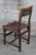 Late 19th Century Late 19th Century Antique Spanish Revival Quartersawn Oak Leather Nailhead Side Chair For Sale - Image 5 of 12