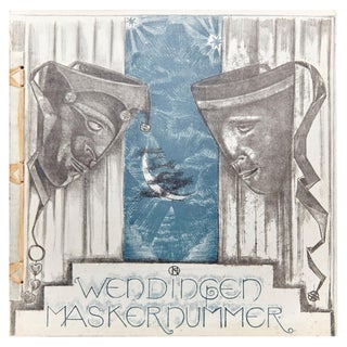 Wendingen, Issue 6 / 7, Cover by r.n. Roland Holst, 1920 For Sale