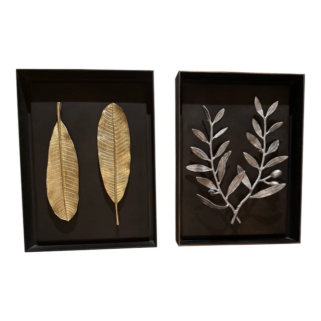 Contemporary Michael Aram Shadow Boxes Set of 2 For Sale