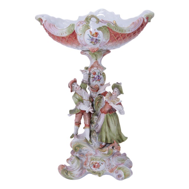 Meissen 19th Century Porcelain Centerpiece For Sale