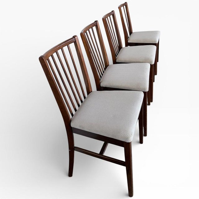 1960s Mid-Century Dining Chairs from Morris of Glasgow, 1960s, Set of 4 For Sale - Image 5 of 8