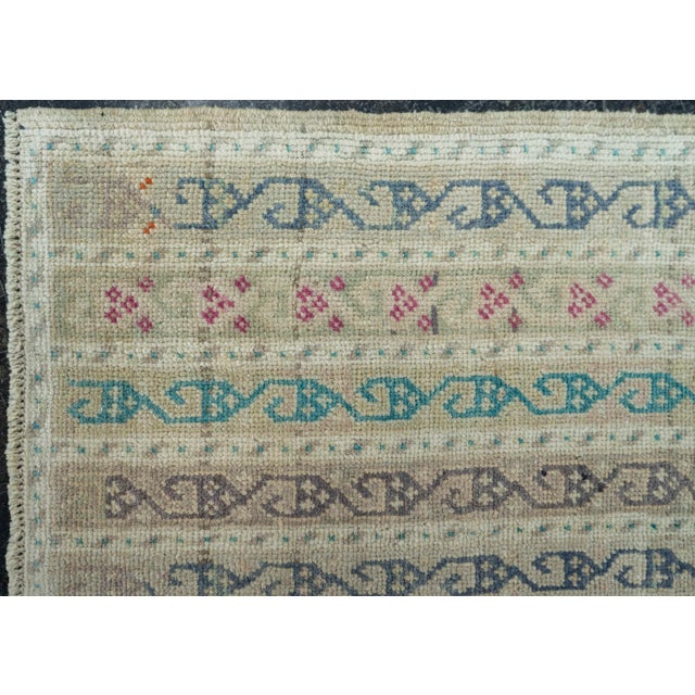 Early 21st Century Turkish Vintage Rug 3'2" x 4' #20795 For Sale - Image 5 of 8