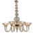Murano Quilt Glass Ball Form Chandelier For Sale