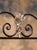 Early 20th C. French Wrought Iron and Brass Baker’s Rack With Glass Shelves For Sale - Image 9 of 13
