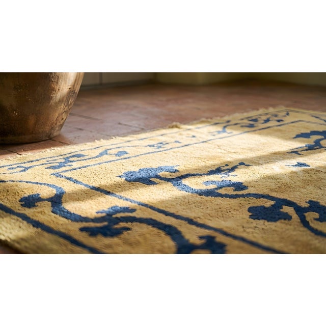 Textile Early 20th Century Chinese Peking Dragon Carpet For Sale - Image 7 of 7