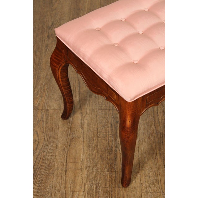 Ethan Allen Ethan Allen French Country Style Pair of Benches For Sale - Image 4 of 12