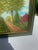 Wood 1970s Framed Foliage and Path Landscape Painting, Signed by the Artist For Sale - Image 7 of 9