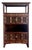 Rare Large Antique Four-Level Korean Scholar Bookcase with COA For Sale