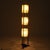 Mid-Century Modern Three-Tier Fiberglass and Wood Floor Lamp, 1950s For Sale - Image 6 of 14
