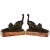 Art Deco Bronze Cat Bookends by Louis Riche for Patrouilleau Foundry, 1920s, Set of 2 For Sale